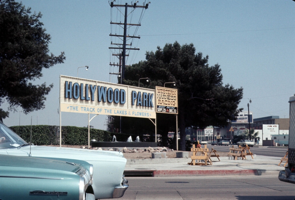 Old Hollywood Park Racetrack September, 1969 -courtesy of the Inglewood Public Library Collection